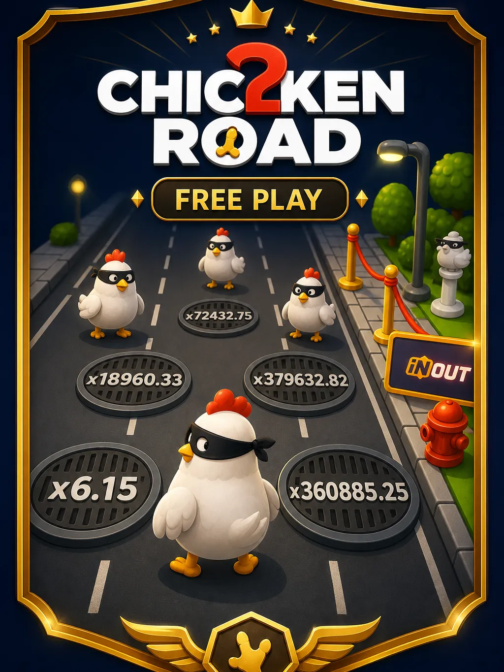 Start the Chicken Road demo for free - screen showing virtual credit